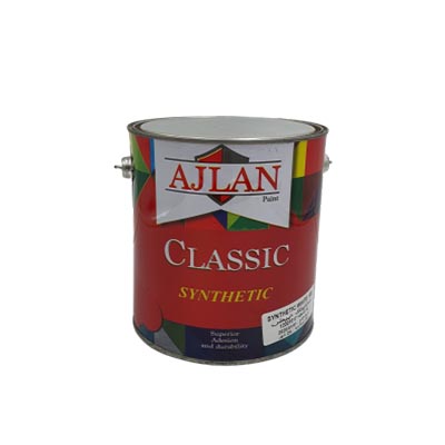 AJLAN PAINT SYNTHETIC BLACK 3.3LTR (1*4)